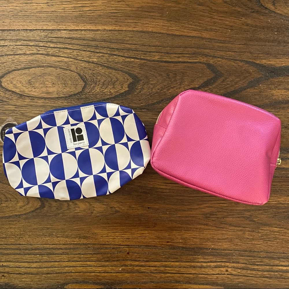 Lisa Perry for Estée Lauder and Lancôme Small Cosmetic Bags